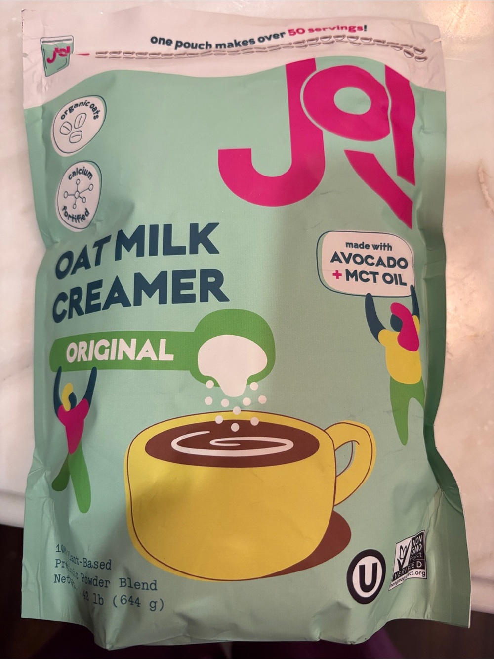 J.O.A. Oat Milk Creamer - Original (Mint Green)